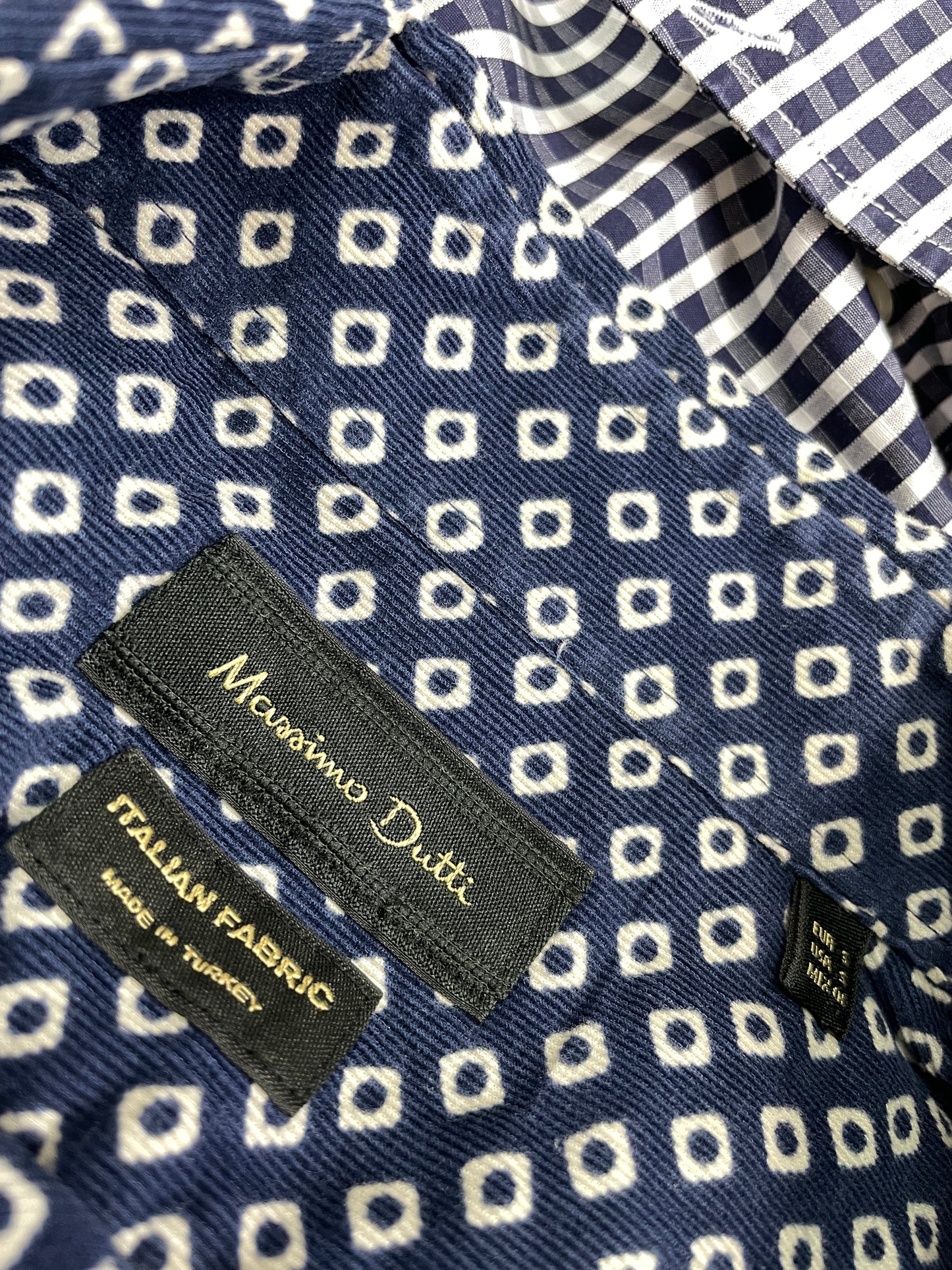 Мъжка джинсова риза Massimo Dutti