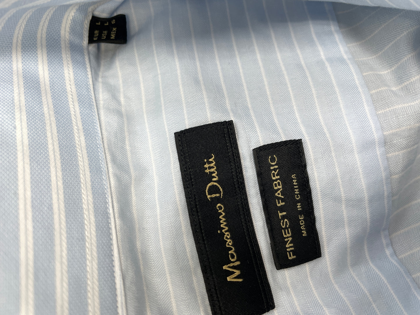 Мъжка раирана риза MASSIMO DUTTI