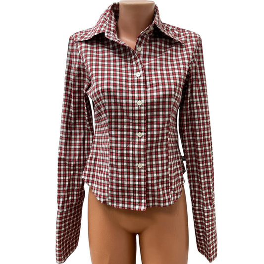Дамска карирана риза TOMMY HILFIGER