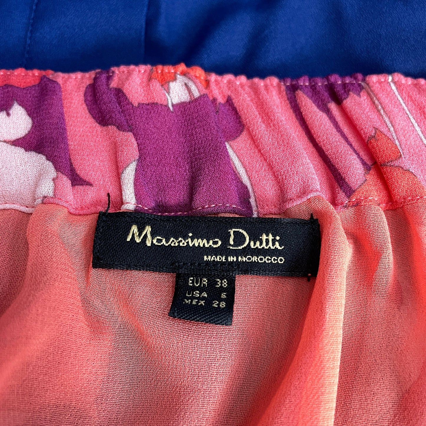 Копринен топ MASSIMO DUTTI