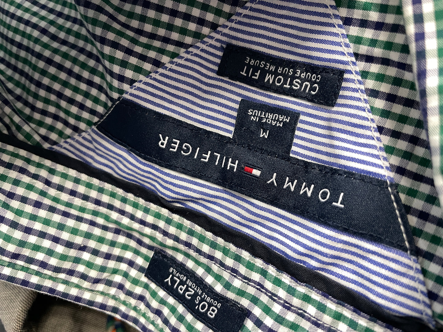 Мъжка карирана риза TOMMY HILFIGER