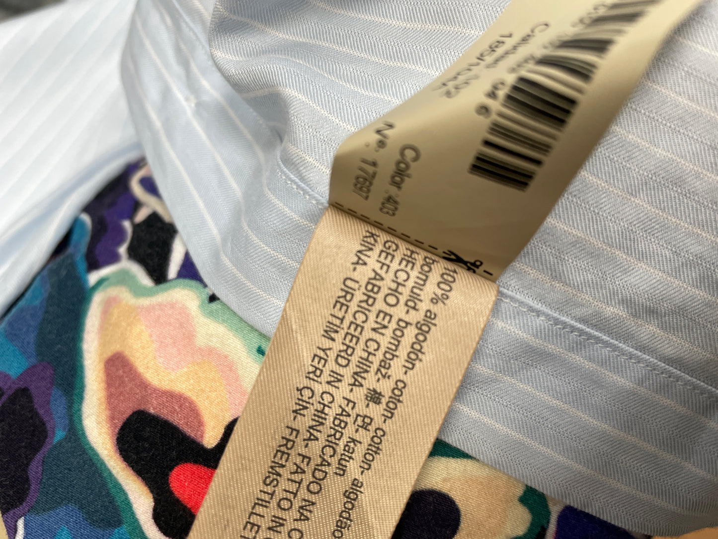 Мъжка раирана риза MASSIMO DUTTI