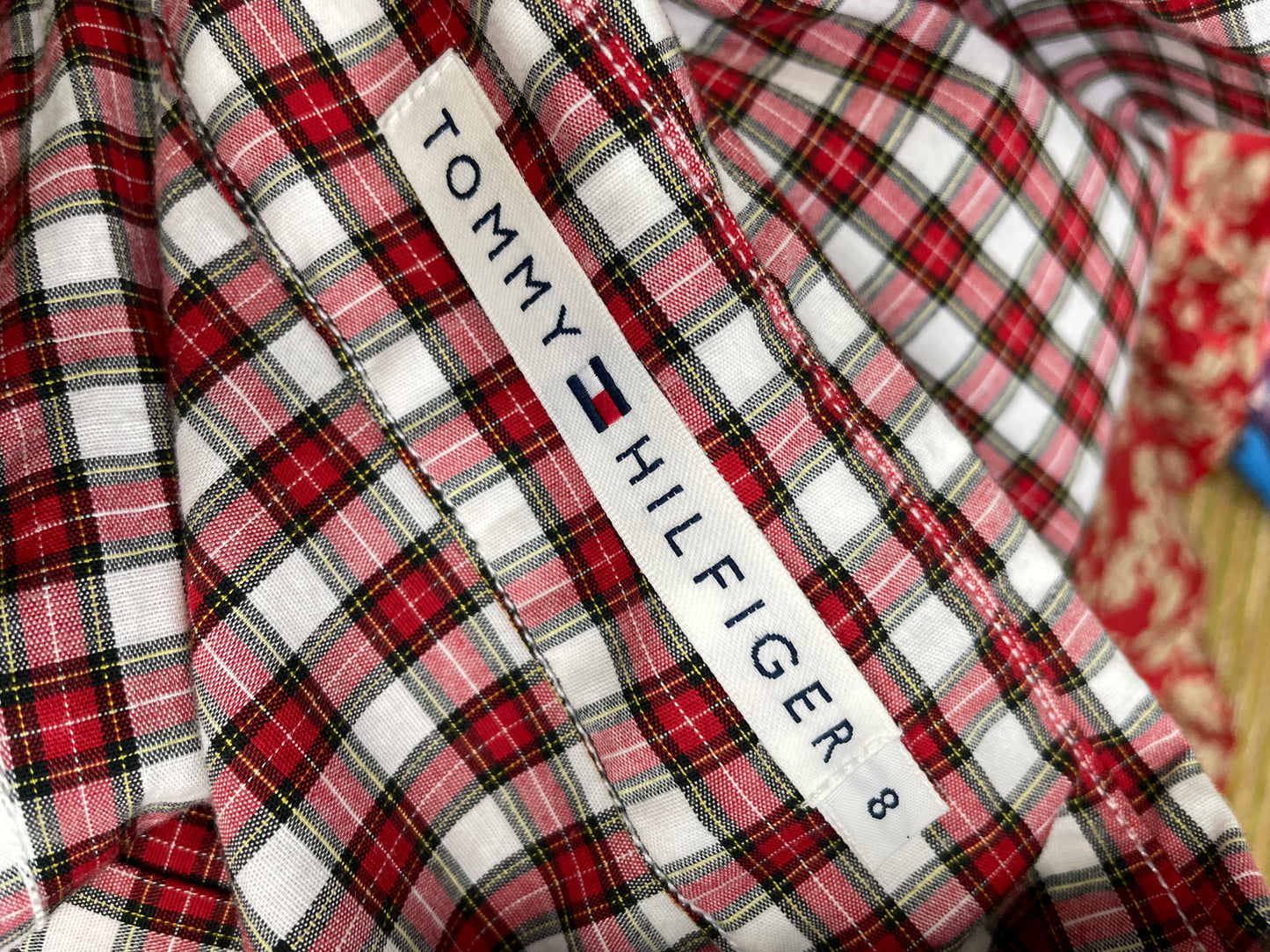 Дамска карирана риза TOMMY HILFIGER