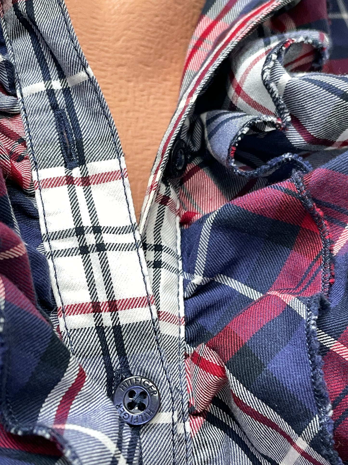 Дамска карирана риза TOMMY HILFIGER
