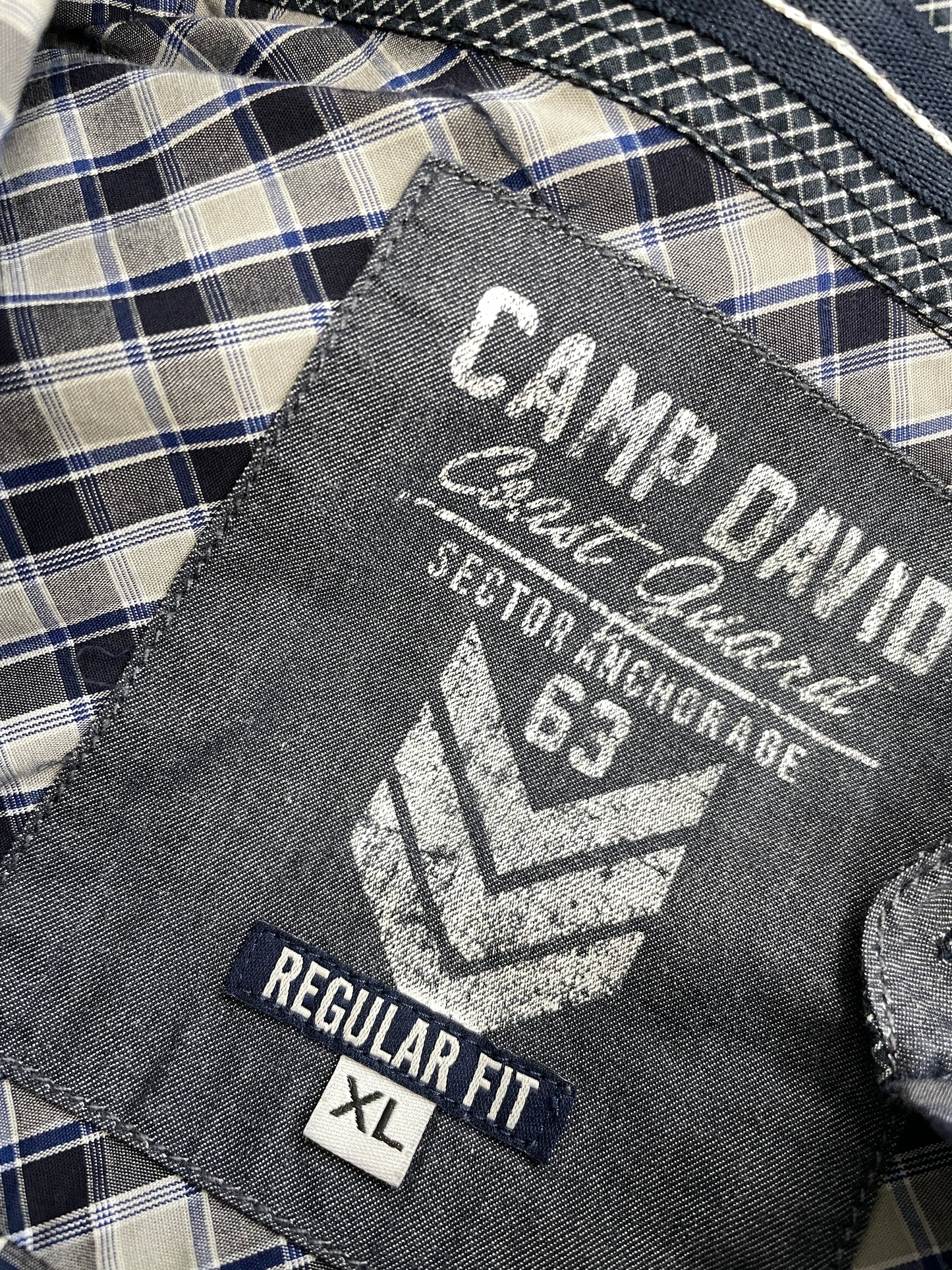 Мъжка карирана риза CAMP DAVID