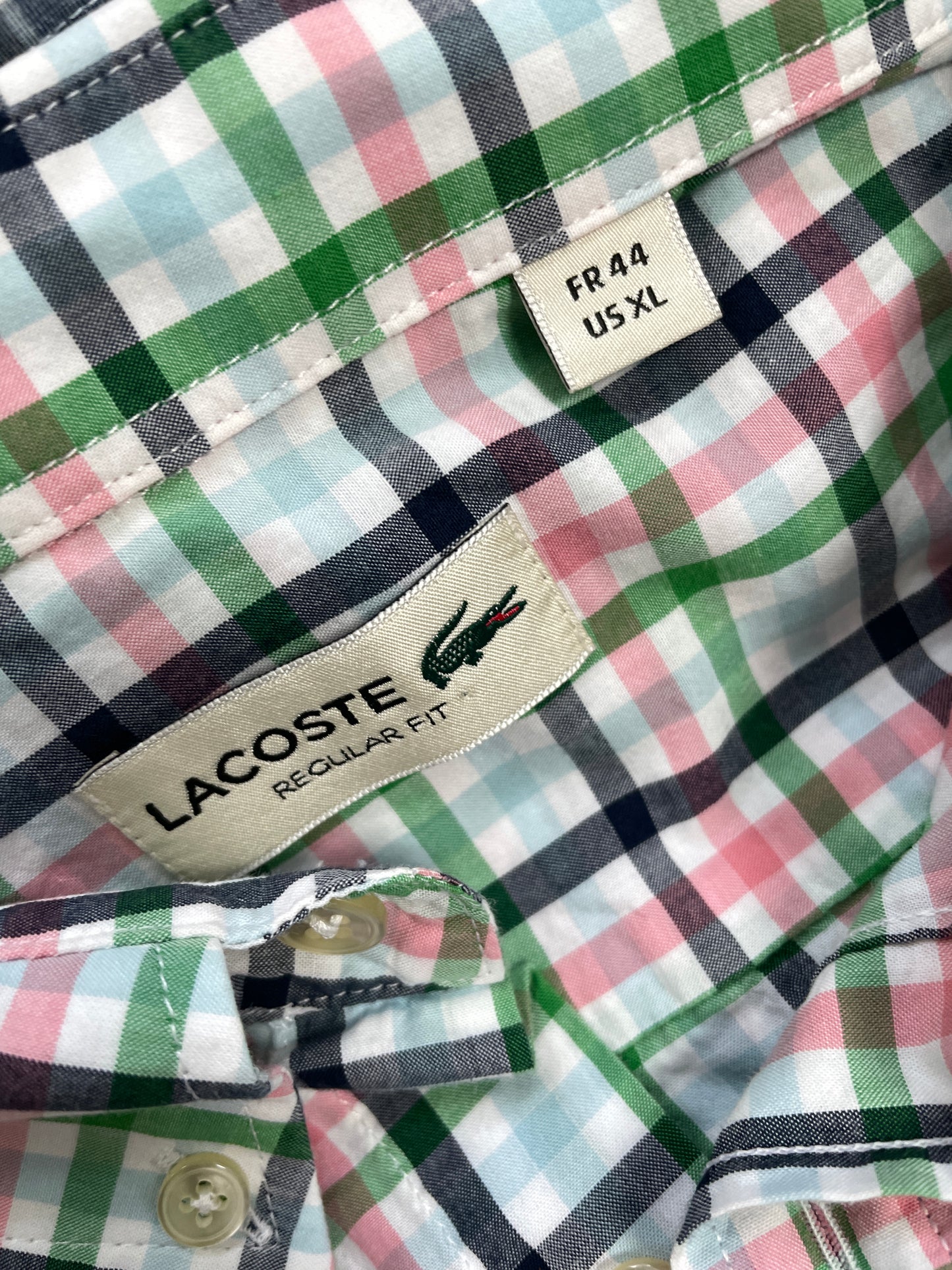 Мъжка карирана риза LACOSTE