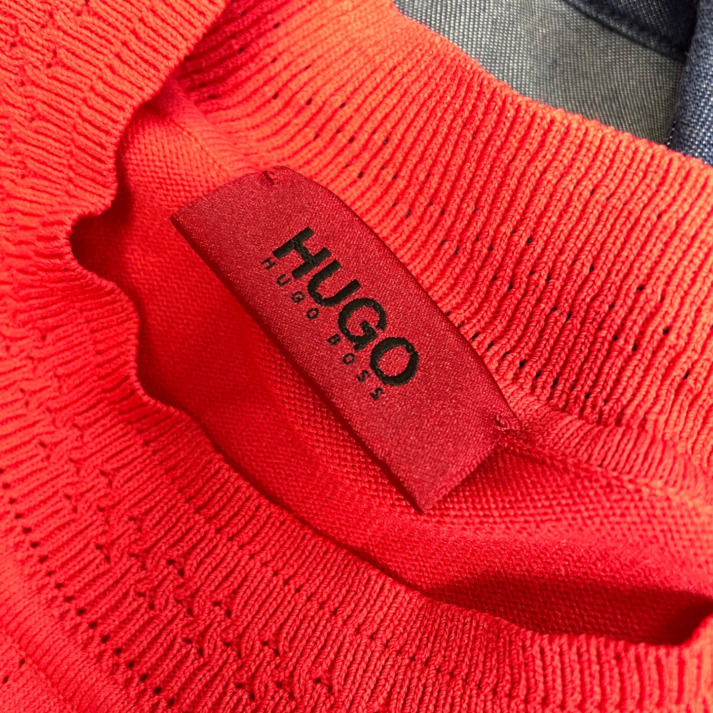 Плетена рокля HUGO BOSS