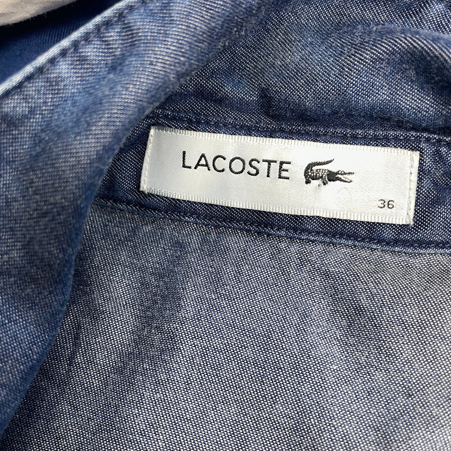 Дънкова рокля LACOSTE