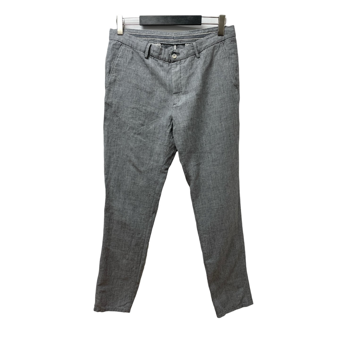Мъжки ленен панталон MASSIMO DUTTI