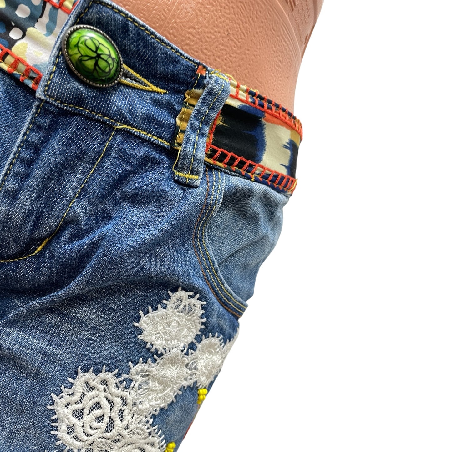 Дамски къси дънки DESIGUAL