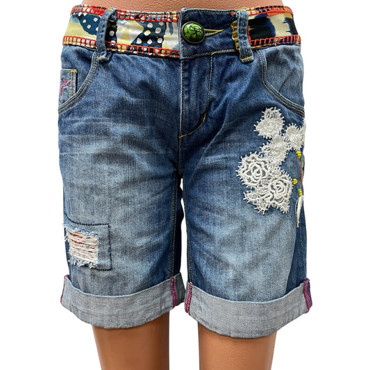 Дамски къси дънки DESIGUAL
