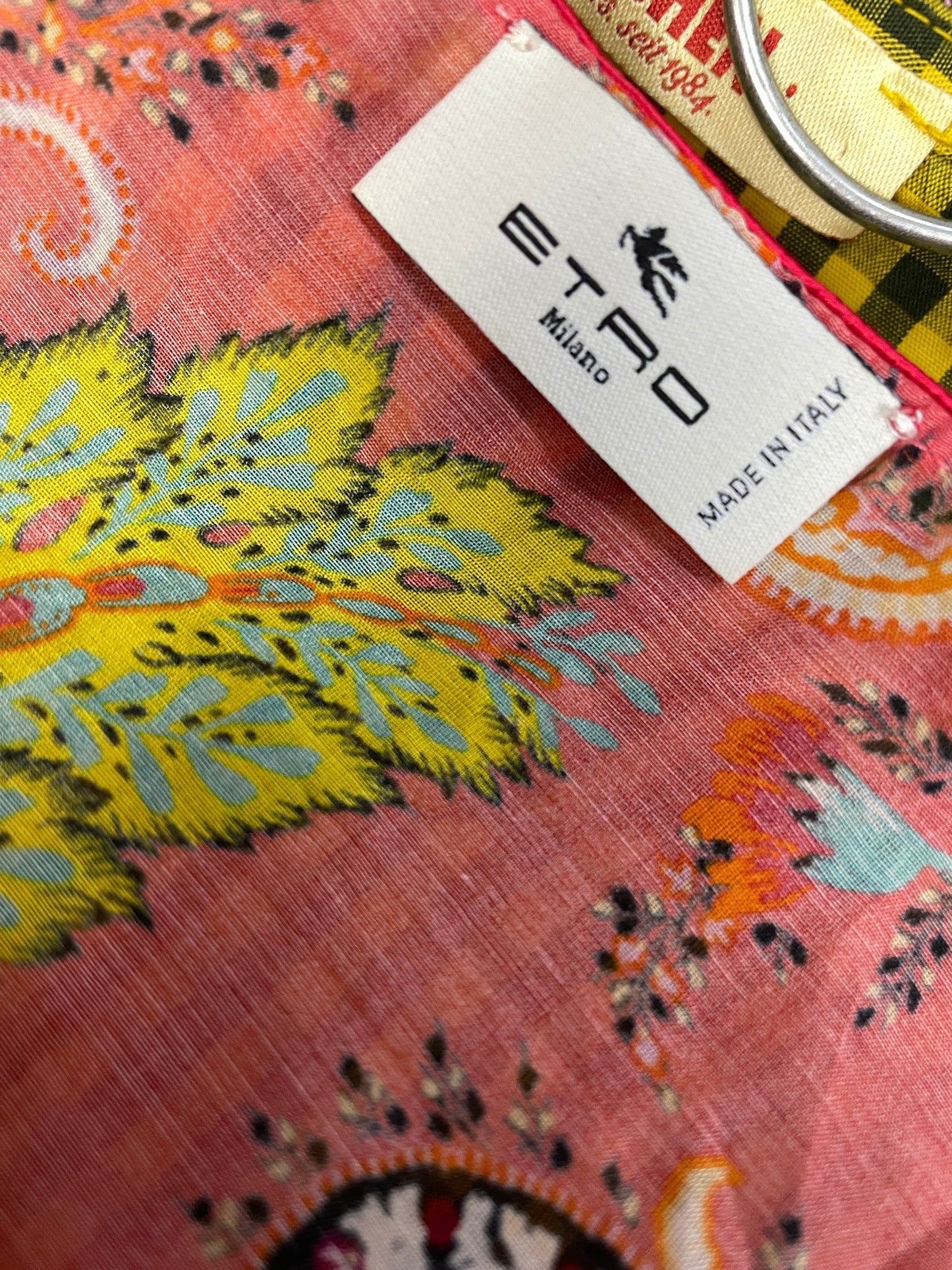 ETRO дамски копринен топ