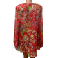 ETRO дамски копринен топ