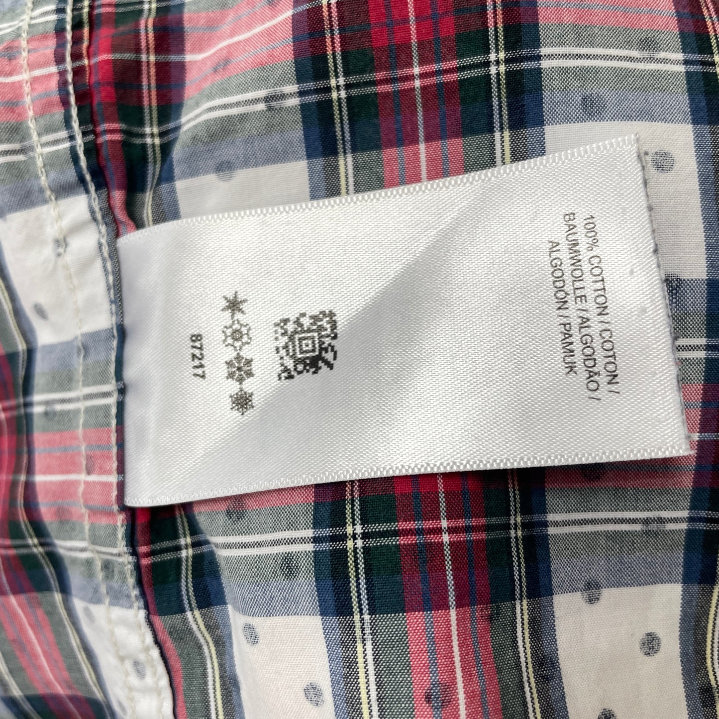 FRED PERRY мъжка карирана риза