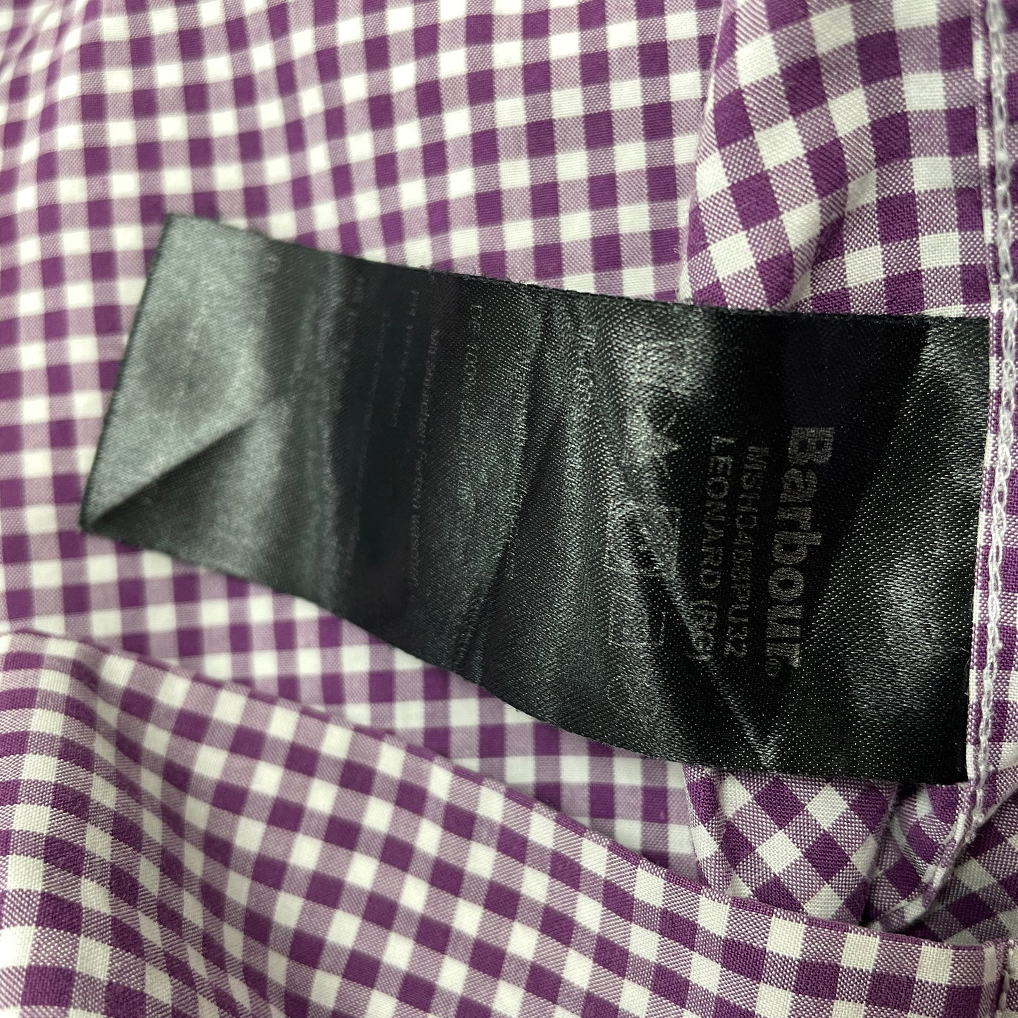 BARBOUR карирана мъжка риза
