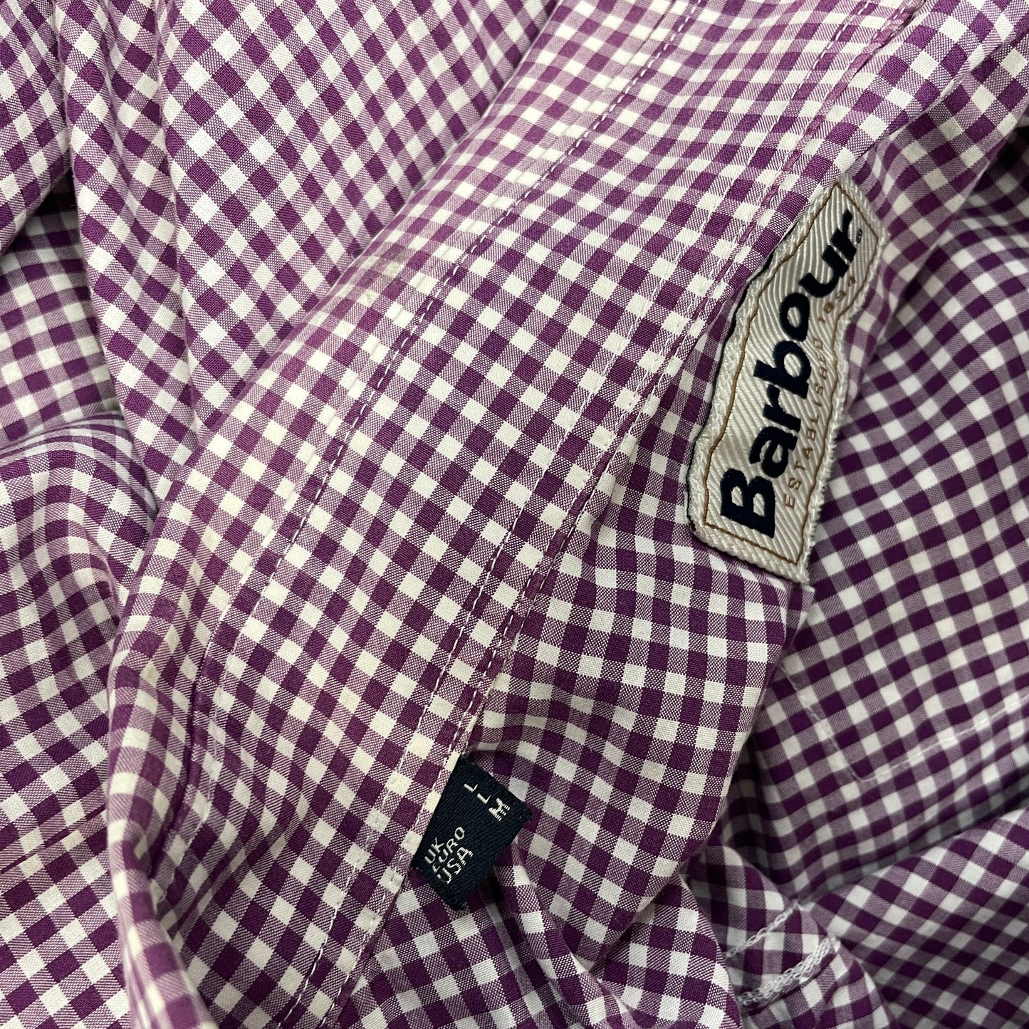 BARBOUR карирана мъжка риза