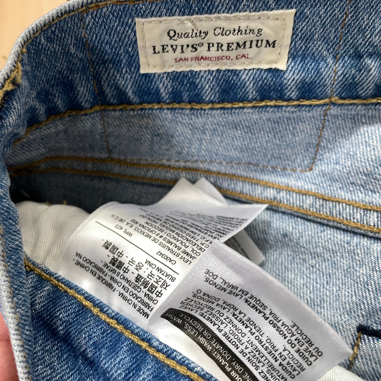 Мъжки къси дънки LEVI'S