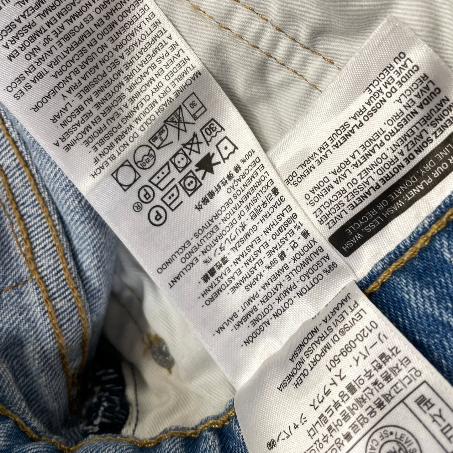 Мъжки къси дънки LEVI'S