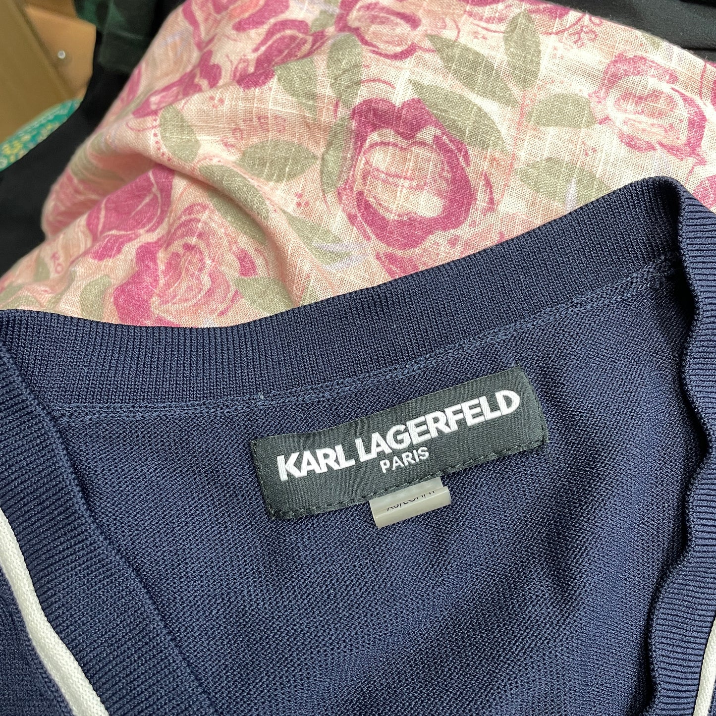 KARL LAGERFELD плетена рокля