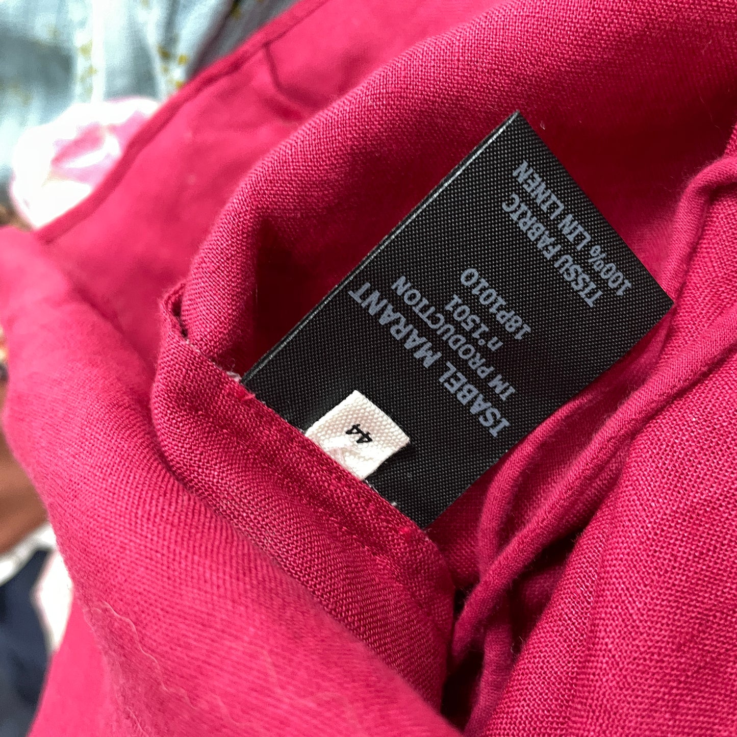 ISABEL MARANT ленен топ