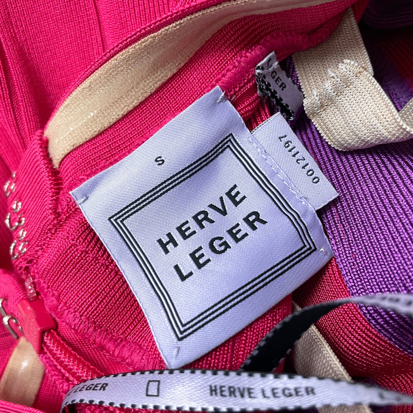 HERVE LEGER елеганта рокля