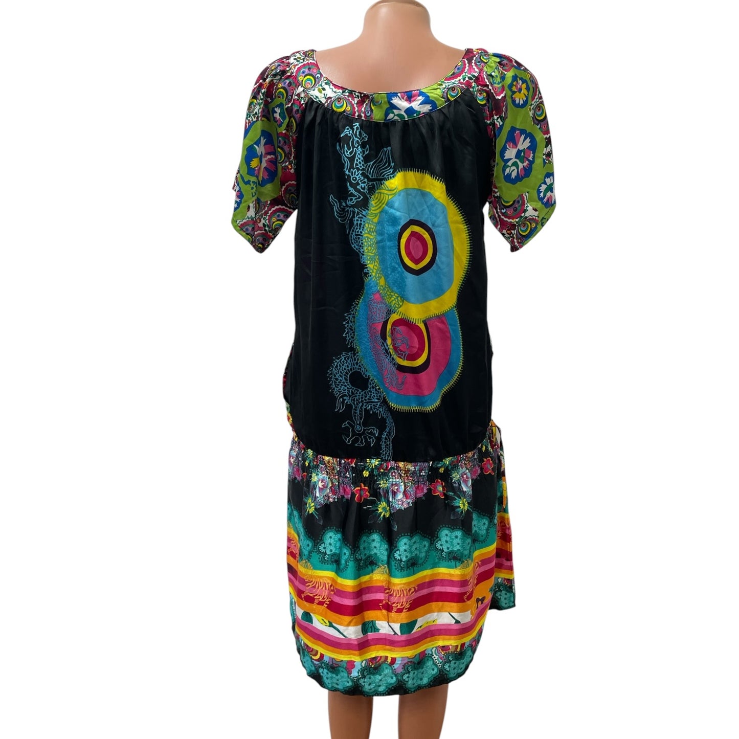 DESIGUAL сатетена рокля