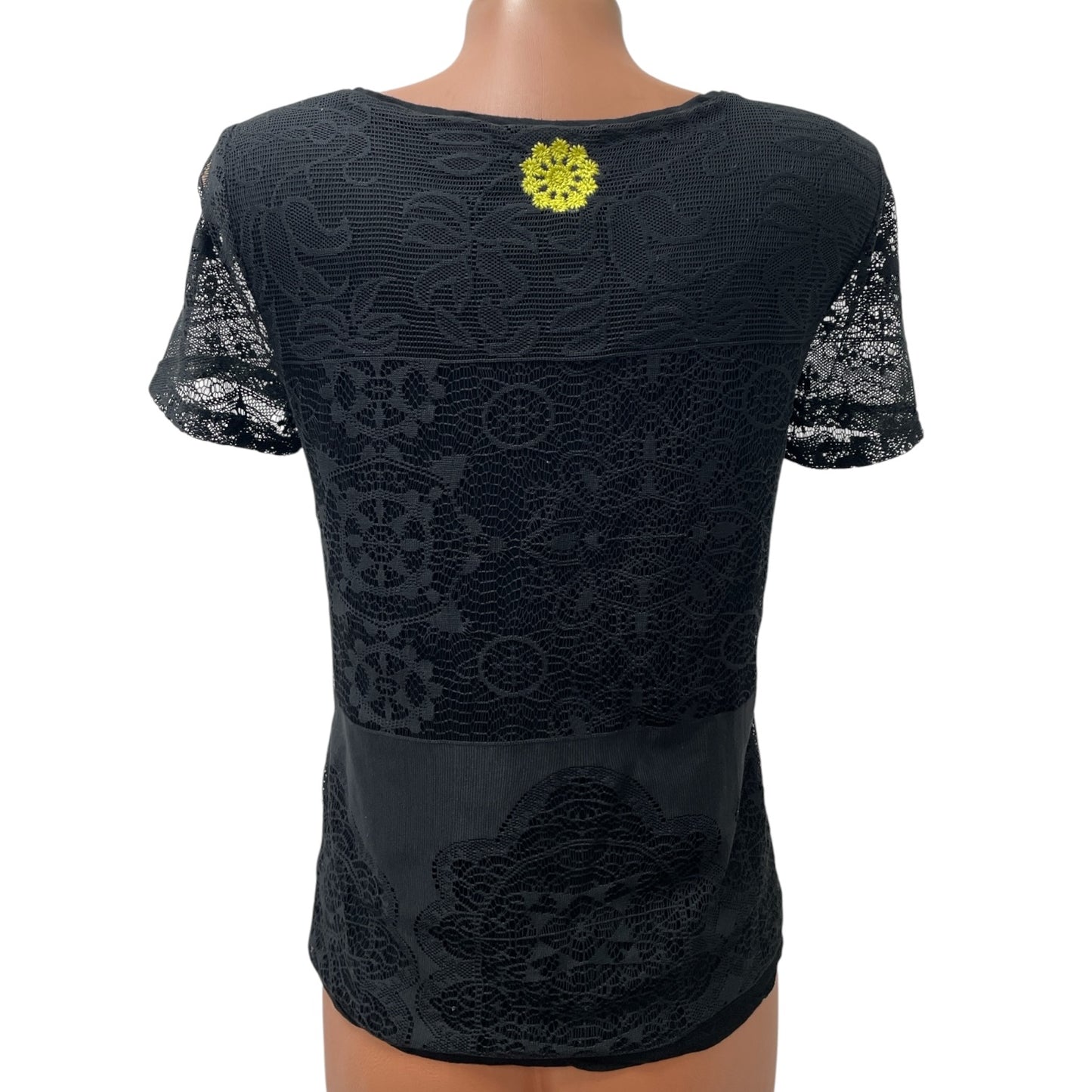 DESIGUAL дантелена блуза