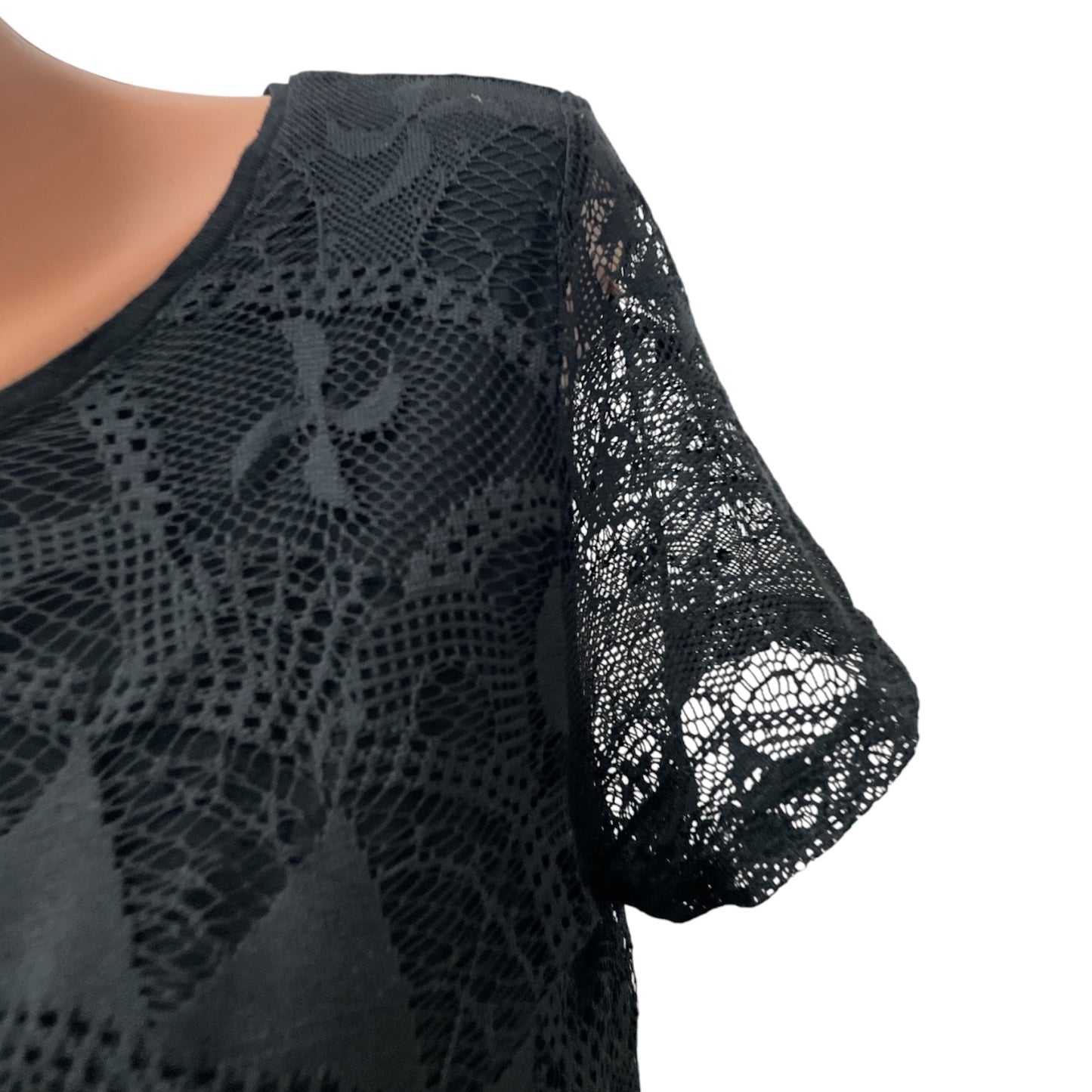 DESIGUAL дантелена блуза