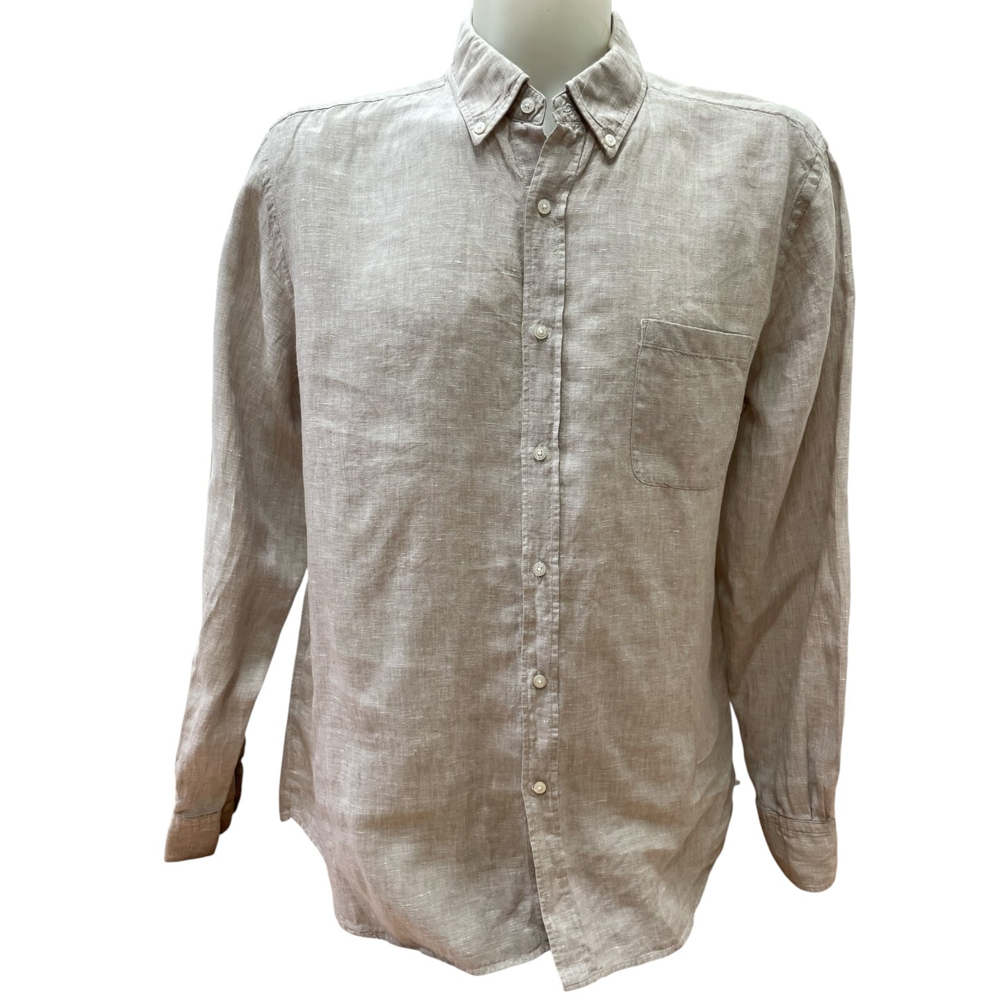 MASSIMO DUTTI мъжка ленена риза