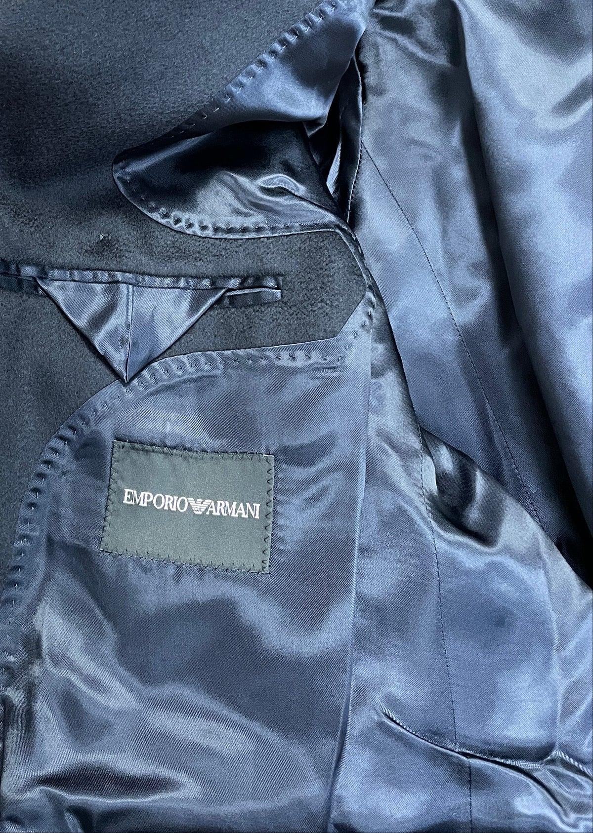 EMPORIO ARMANI мъжко палто 100% КАШМИР
